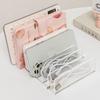 ArrErr 14 Slots Universal Multi Device Organizer Dock Space-Saving Acrylic Clear Multi Phone Stand Holder Divider for iPhone Portable External Hard Drive HDD Phone Cases External CD/DVD Drive view 4