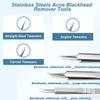 7Pcs Blackhead Remover Tools, Stainless Steel Blackhead Remover Kit, Comedone Extractor Tool for Estheticians view 3