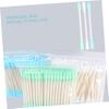 DEARMAMY Disposable Cotton Swabs Double-headed Spiral Swabs for Makeup Cleaning Cotton Sticks for Hard Reach Areas for Home Travel Use view 3