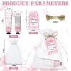 50 Pcs Pink Bow Gifts Hand Cream Bulk for Women,Girls Favors Gifts for Bachelorette Mini Travel Hand Lotion Bulk for Guest Wedding Bridal Engagement Baby Shower Valentine's Party Stuffers view 2