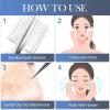 Stainless Steel Blackhead Remover Tool Kit, 9 PCS Black Head Removal Tool Set, Pimple Popper Tool Kit with Metal Case view 4