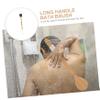AUTSUPPL Quality Materials Bath Brush Long Handle Back Scrubber Body Exfoliator Cat Claw Shape for Shower view 2