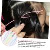 DEARMAMY 12pcs Pull Hair Needle Beads Portable Manual Hair Bun Tool for Boys and Girls for Braiding and Creating Lovely Hairstyles Random Assortment view 3
