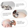 LALADEFIEE 1set Clipper and Trimmer for Men Beard Shaving Portable USB Rechargeable Shaver Compact Design for Easy Use and Cleaning Grey view 2