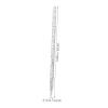 COMPUKAS 1bag Disposable Eyeliner Brushes Glitter for Precise Eye Makeup Single-use Liner and Lip Brushes Versatile Applicator for All Occasions Ergonomic Design for Smooth Application view 2