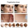 7 in 1 Multifunctional Facial Massager, Red Light Therapy for Face with 7 Modes, Face Lift Device, Portable Facial Massager for Wrinkles,Neck&Skin Care-White view 4