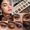 Afflano Neutral Nude Eyeshadow Palette, Matte Shimmer Beige Brown Eyeshadow Palette Highly Pigmented, Blendable Natural Colors Long-Wear, Nude Eye Shadow for Women Brown Eyes Daily Grunge Makeup view 3