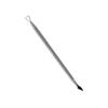 Nail Cuticle Pusher Silver Tool Double End Stainless Steel view 1