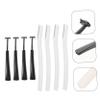 SKISUNO 4 Pack Eyebrow Trimmer for Women Razor Precision Shaver Portable Lightweight Perfect for Home Salon Use view 3