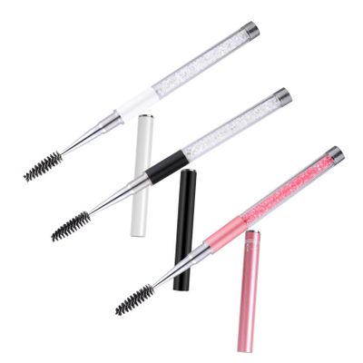 DEARMAMY 3pcs Professional Eyelash Applicator Brush Makeup Eyelash Tool Eyebrow Spoolie for Women Material