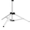 FashionCha Adjustable Braiding Hair Rack Convenience Double Sided Standing Hair Stand Home 144 Pegs Adjustable Height for Braiding Hair, White view 4