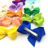 20Pcs 7.6cm Artifical Ribbon Flower Bows For Hair Clips For Women Boutique HeadBows Hair Accessories (20Pcs Multi, With Clip) view 4