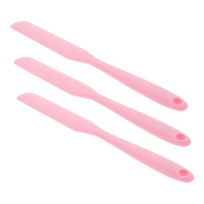 FRCOLOR 3pcs Non-stick Wax Applicator Sticks for Hair Removal Reusable Silicone Waxing Tools for Women Efficient Area Coverage for Body Waxing