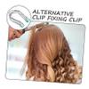 Ipetboom 8pcs Curling Iron Clips for Blowout Look Hot Roller Accessories Stainless Steel view 4