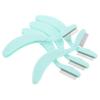 BATHVEVE 5pcs Folding Eyelash Comb Metal Teeth Eyebrow Brush for Women Beauty Eyebrow Spoolie view 1
