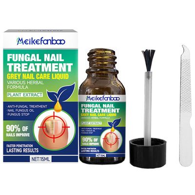Nail Solution Multi-Purpose Nail Repair for Discolored & Damaged Nails,Plant Drops for Toenail Fungus Nails Care 1PC