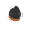 BATHVEVE Heart-shaped Makeup Brush Portable Foundation Brush for Women and Girls Soft Bristles for Effortless Application Easy to Clean Lightweight Design for Makeup Bags Elegant Finish view 2