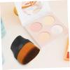 BATHVEVE Heart-shaped Makeup Brush Portable Foundation Brush for Women and Girls Soft Bristles for Effortless Application Easy to Clean Lightweight Design for Makeup Bags Elegant Finish view 3