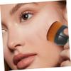 BATHVEVE Heart-shaped Makeup Brush Portable Foundation Brush for Women and Girls Soft Bristles for Effortless Application Easy to Clean Lightweight Design for Makeup Bags Elegant Finish view 4