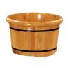 Wood Foot Bath Barrel, Foot Spa Foot Bath Foot Soak Wooden Foot Bath Bucket Sauna Bucket Water Bucket Handmade Wooden Footbath Tub Foot Relaxing Barrel Foot Spa for Home view 1