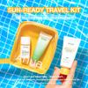 Anua Sun-Ready Travel Kit, Zero-Cast Sunscreen & Cleansing oil & Face Wash. Korean Sunscreen with Mini Size Double Cleansing routine ,Korean Skincare Set view 2