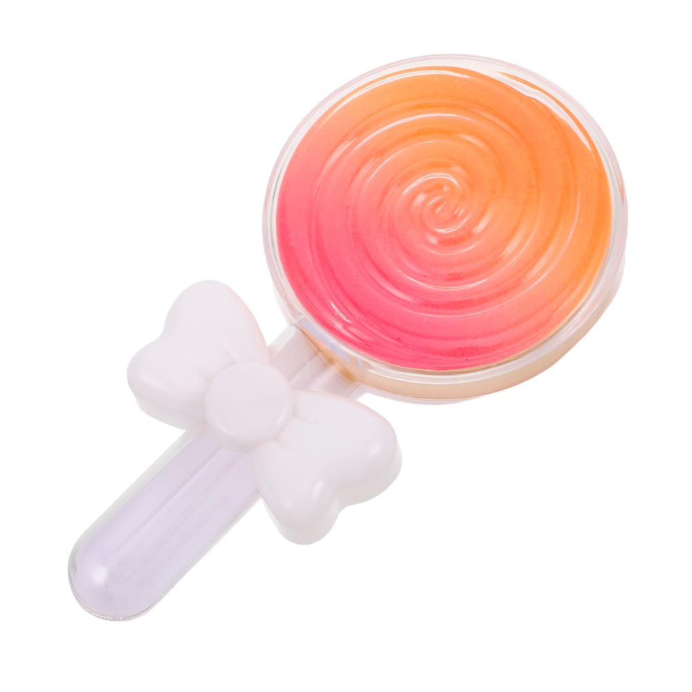 BAZEITFLOW 1set Gentle Lollipop Makeup Powder Puff Dual Function Cosmetic Sponge for Wet Dry Application No Powder Waste Precision Design for Makeup Finish