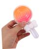 BAZEITFLOW 1set Gentle Lollipop Makeup Powder Puff Dual Function Cosmetic Sponge for Wet Dry Application No Powder Waste Precision Design for Makeup Finish view 4