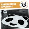 BAZEITFLOW Panda Massage Mat Foot Scrubber for Shower Back Exfoliating Wash Scrubber Foot Cleaner Pad Cartoon Design view 2