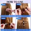 20 Pcs Perm Rods For Short Hair Small Plastic Hair Perming Rods And Rollers Curling Roller Perm Rod Medium For Long Hairs (Grey, 0.59Inch) view 3