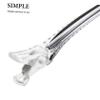 CALLARON Hair Styling Clips 12 Pcs Clear Hair Clips Non-slip Feature Perfect for Barbers Salons view 3