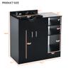 CIATRE Premium Shampoo Backwash Station for Salons with Shampoo Bowl & Storage Layer - Modern Salon Equipment for Spa & Beauty Salons, Barbershops, Locker Rooms & Bathrooms view 3