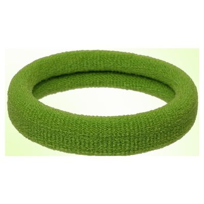 150Pcs Elastic Hair Ties, Nylon Hair Bands, 1.7 Inch in Diameter, Hair Ties for Seamless Hair Accessories for Everyday Use, Suitable for Thick and Curly Hair Ponytail Holder (Grass Green)