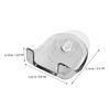 Alipis 2pcs Suction Cup Hooks for Shower Razor Holder Trimmer Storage Rack Pet Grooming Tool Holder view 2