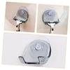 Alipis 2pcs Suction Cup Hooks for Shower Razor Holder Trimmer Storage Rack Pet Grooming Tool Holder view 3