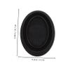 AUTSUPPL Silicone Makeup Brush Cleaning Pad Compact Scrubbing Bowl for Brush Washing for Home and Salon Use Easy to Clean and Maintain Black view 2