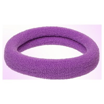 150Pcs Elastic Hair Ties, Nylon Hair Bands, 1.7 Inch in Diameter, Hair Ties for Seamless Hair Accessories for Everyday Use, Suitable for Thick and Curly Hair Ponytail Holder (Dark Purple)