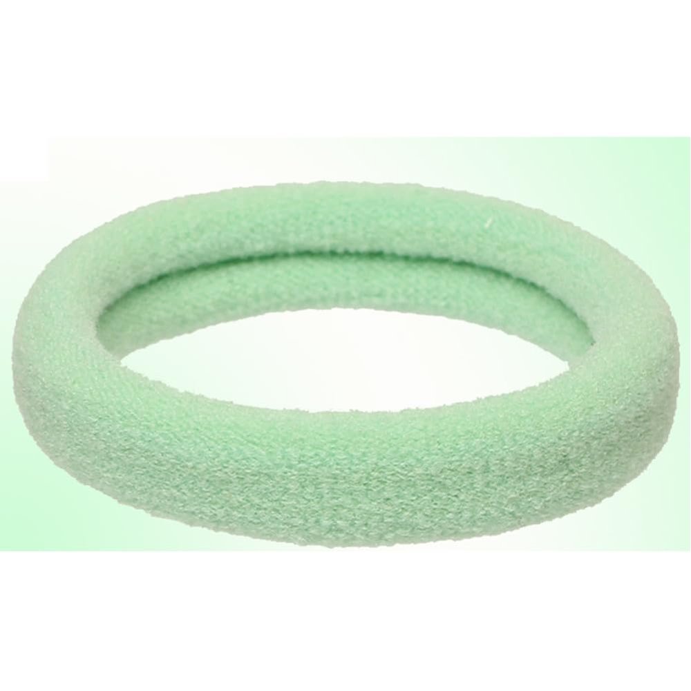 150Pcs Elastic Hair Ties, Nylon Hair Bands, 1.7 Inch in Diameter, Hair Ties for Seamless Hair Accessories for Everyday Use, Suitable for Thick and Curly Hair Ponytail Holder (Light Green)