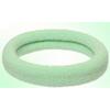 150Pcs Elastic Hair Ties, Nylon Hair Bands, 1.7 Inch in Diameter, Hair Ties for Seamless Hair Accessories for Everyday Use, Suitable for Thick and Curly Hair Ponytail Holder (Light Green) view 1