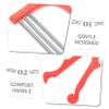 CALLARON Women Handheld Facial Hair Remover Tool Manual Epilator for Portable Spring Hair Removal for Lips Cheeks and Chin Dermaplaning view 3