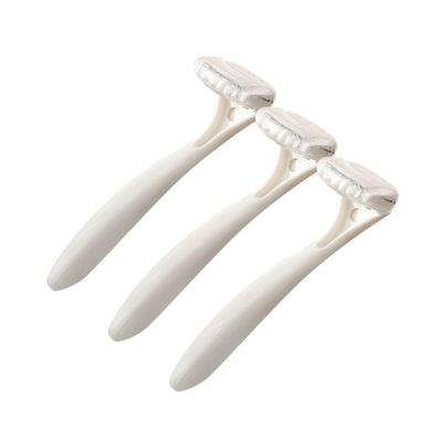 SHERCHPRY 3pcs Travel Manual Razor for Women Mini Facial Hair Trimmer Hair Remover for Men Portable and Efficient Shaving Tool