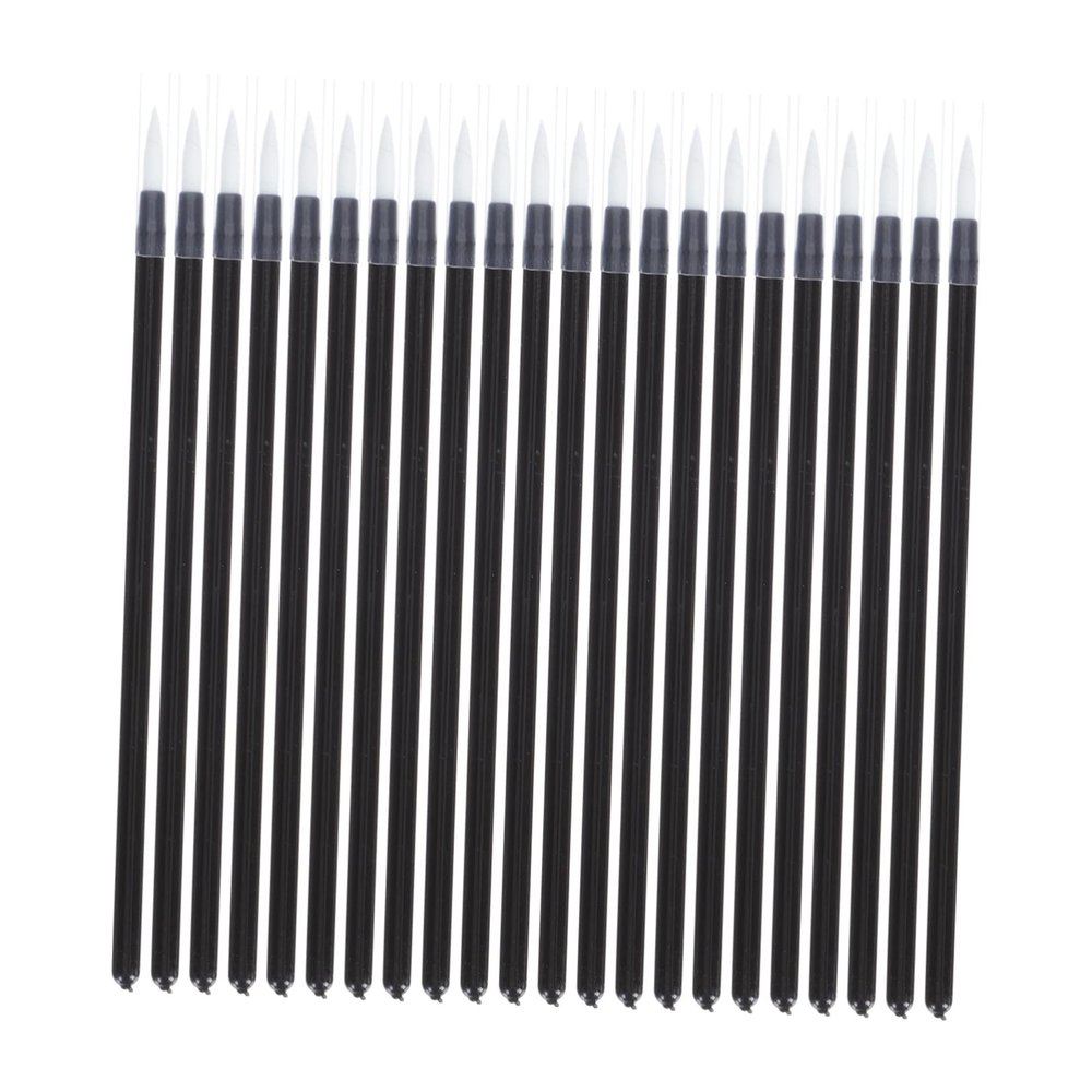 DEARMAMY 50pcs Girls Eyeliner Brushes Cosmetic Applicators for Precision Eye Makeup for Beginners Professionals Convenient Tool for Smudge Application
