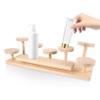 HAKIDZEL Wooden Perfume Holder Organizer Makeup Display Stand Vanity Accessories Rack view 3