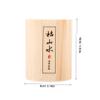 Abaodam Wooden Zen Garden Tool Multi-Functional Storage Box for Makeup Brushes Office Supplies and Mini Rakes Compact Desktop Organizer for Home and Office Decor view 2