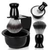 NinthAvenue Basics 3-in-1 Shaving Brush Kit  Premium Bristle Shaving Brush, Shaving Bowl & Stand, Luxury Wet Shaving Set for Men, Gift for Dad/Husband view 1