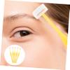 FOYTOKI 5pcs Eyebrow Razor Women Trimmers Portable Eyebrow Shaper Non-slip Grip for Facial Hair Removal Random Color view 3