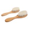 BESTYASH 2pcs Brush Hair Salon Neck Duster Brush for Hair Cutting Beard Styling Easy to Clean Handle Professional Grooming Tool for Barber Personal Use view 1