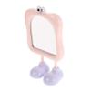 HOLIDYOYO Small Portable Makeup Mirror Cute Desktop Vanity Mirror for Girls Aesthetic Tabletop Design for Office and Home Use Stable Construction for Travel and Daily Makeup view 1