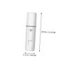 EPIGEIST 2pcs Nano Facial Steamer Portable Hydrating Mist Sprayer for Makeup Travel Daily Skincare Easy to Use Handheld Face Humidifier White view 2
