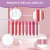 2 Pcs Lipstick Organizer Lipstick Case with 24 Slots Lip Gloss Holder, Acrylic Lipstick Storage Organizer Lipgloss Display Case, Clear Lip Balm Holder Display for Lip Gloss, Eyeliners view 4