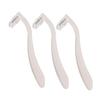Healeved 3pcs Facial Hair Remover for Women Compact Mini Hair Trimmer Portable Razor Heads Manual Shave Tool for Travel Home view 1